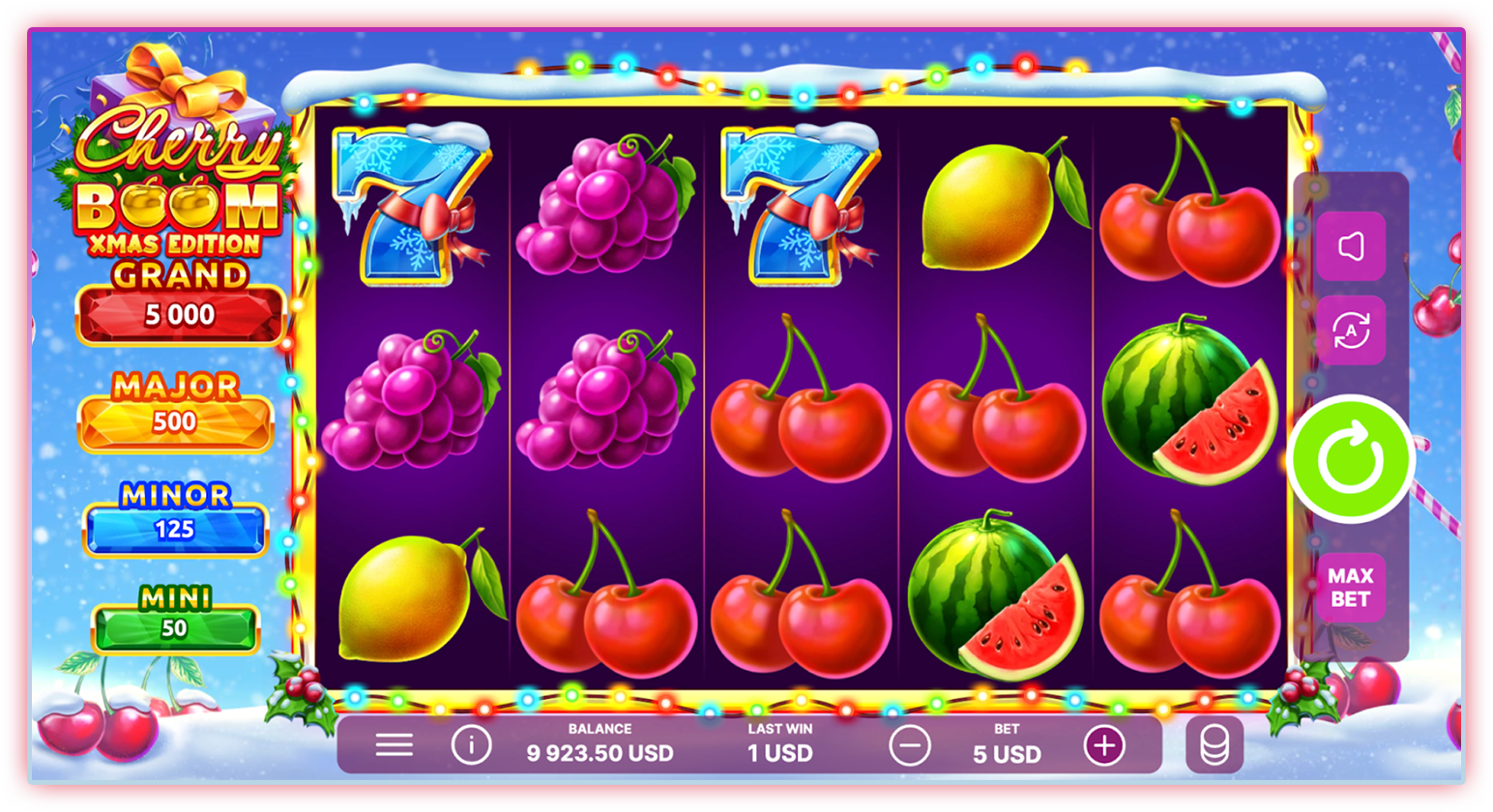 รีวิวเกม Cherry Boom Christmas