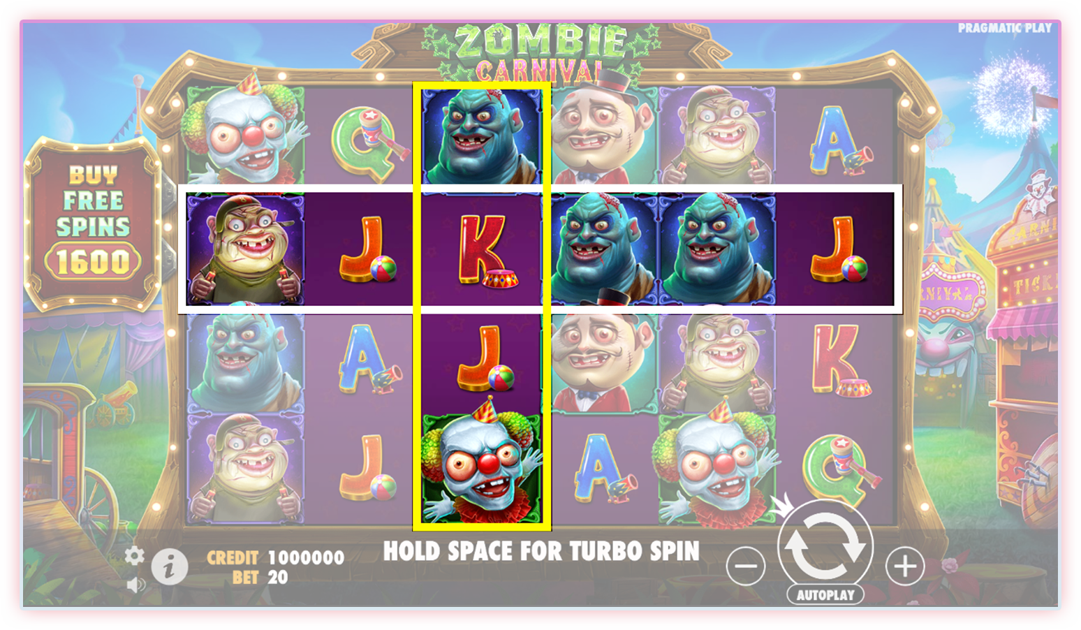 เกมสยอง รางวัลสูง Zombie Carnival