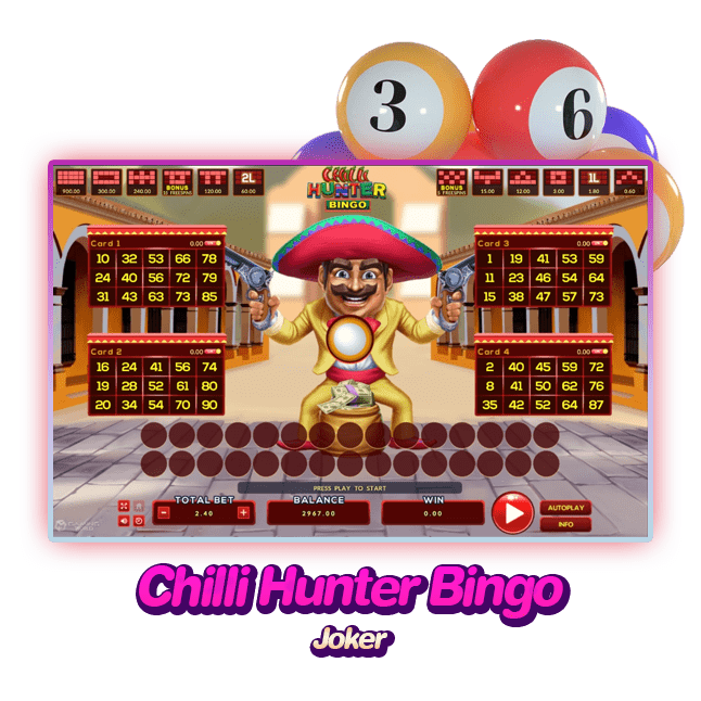 Chilli Hunter Bingo